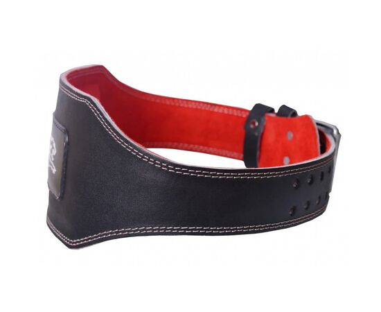 Атлетический пояс PowerPlay 5053 Black/Red S (PP_5053_S_Black), изображение 2 Атлетический пояс PowerPlay 5053 Black/Red S (PP_5053_S_Black), изображение 2