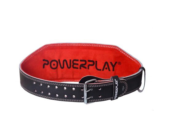 Атлетический пояс PowerPlay 5053 Black/Red XS (PP_5053_XS_Black), изображение 3 Атлетический пояс PowerPlay 5053 Black/Red XS (PP_5053_XS_Black), изображение 3