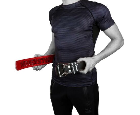 Атлетический пояс PowerPlay 5053 Black/Red XS (PP_5053_XS_Black), изображение 8 Атлетический пояс PowerPlay 5053 Black/Red XS (PP_5053_XS_Black), изображение 8