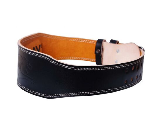 Атлетический пояс PowerPlay 5084 Black/Yellow XS (PP_5084_XS_Black), изображение 2