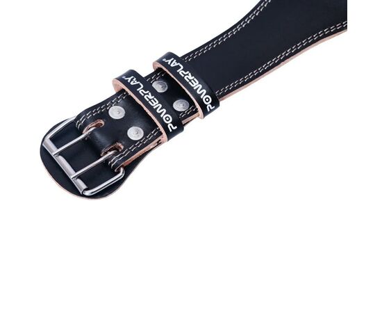 Атлетический пояс PowerPlay 5084 Black/Yellow XS (PP_5084_XS_Black), изображение 5