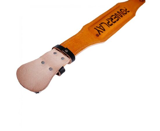 Атлетический пояс PowerPlay 5084 Black/Yellow XS (PP_5084_XS_Black), изображение 7