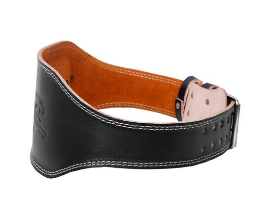 Атлетичний пояс PowerPlay 5086 Black/Brown S (PP_5086_S_Black), зображення 2