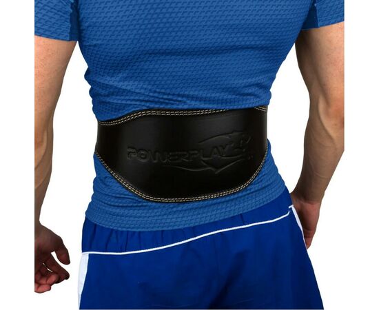 Атлетичний пояс PowerPlay 5086 Black/Brown S (PP_5086_S_Black), зображення 9