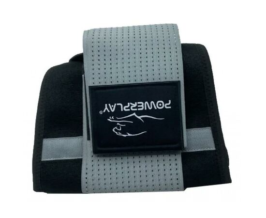 Бандаж поясничный PowerPlay 4305 Black/Grey 100х24 cm (PP_4305_BK/GR_100*24cm), изображение 2