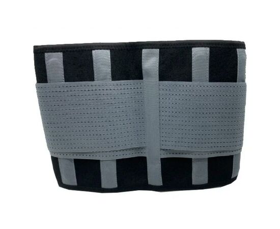 Бандаж поперековий PowerPlay 4305 Black/Grey 90х24 cm (PP_4305_BK/GR_90*24cm)