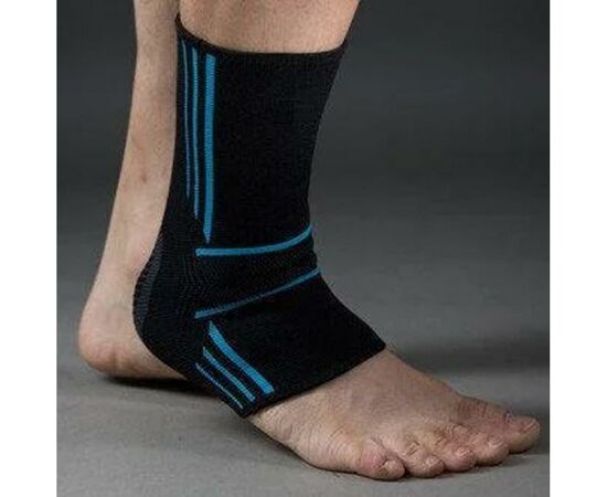 Фиксатор голеностопа Power System Ankle Support Evo Black/Blue M (PS_6022_M_Black/Blue), изображение 2 Фиксатор голеностопа Power System Ankle Support Evo Black/Blue M (PS_6022_M_Black/Blue), изображение 2