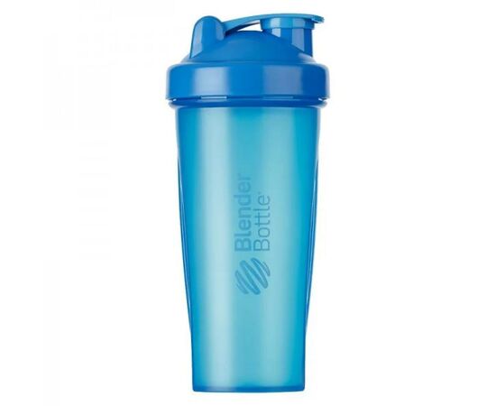 Шейкер спортивный BlenderBottle Classic 820ml Cyan ORIGINAL (Classic 28oz Cyan), изображение 3 Шейкер спортивный BlenderBottle Classic 820ml Cyan ORIGINAL (Classic 28oz Cyan), изображение 3