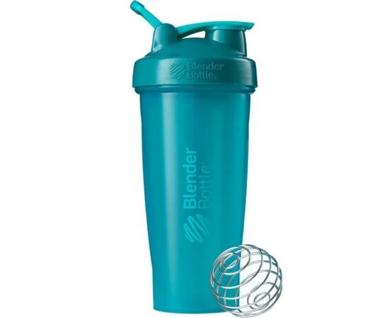 Шейкер спортивний BlenderBottle Classic Loop 820ml Teal ORIGINAL (Loop 28 Teal)