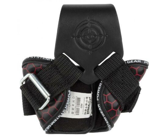Крюки для тяги на запястья Power System Hooks V2 PS-3360 Black/Red XL (PS_3360_Black/Red XL), изображение 4 Крюки для тяги на запястья Power System Hooks V2 PS-3360 Black/Red XL (PS_3360_Black/Red XL), изображение 4
