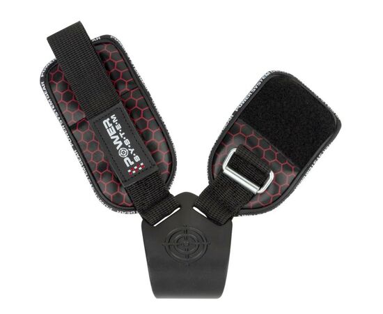 Крюки для тяги на запястья Power System Hooks V2 PS-3360 Black/Red XL (PS_3360_Black/Red XL), изображение 6 Крюки для тяги на запястья Power System Hooks V2 PS-3360 Black/Red XL (PS_3360_Black/Red XL), изображение 6