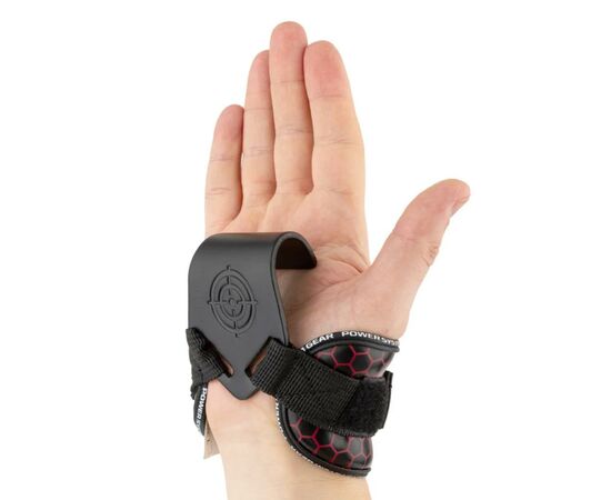 Крюки для тяги на запястья Power System Hooks V2 PS-3360 Black/Red XL (PS_3360_Black/Red XL), изображение 7 Крюки для тяги на запястья Power System Hooks V2 PS-3360 Black/Red XL (PS_3360_Black/Red XL), изображение 7