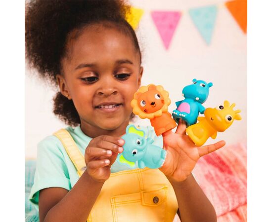 Ігровий набір Battat Пальчикові театр - Команда Африка (LB1740Z), зображення 4 Ігровий набір Battat Пальчикові театр - Команда Африка (LB1740Z), зображення 4