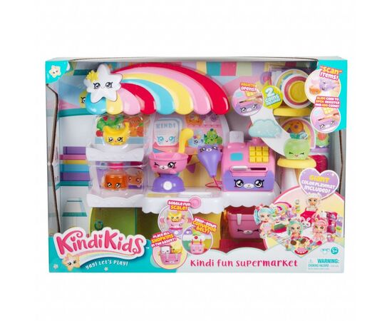 Игровой набор Moose Супермаркет Kindi Fun (50003), изображение 4 Игровой набор Moose Супермаркет Kindi Fun (50003), изображение 4