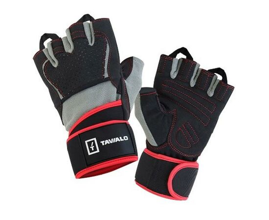 Рукавички для фітнесу Tavialo Men M Black-Gray (189204007)