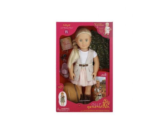 Кукла Our Generation Deluxe Найя 46 см- любительница сафари (BD31164ATZ), изображение 2