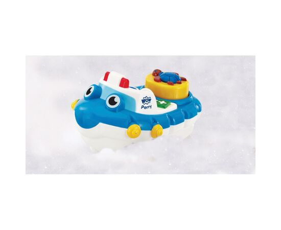 Развивающая игрушка Wow Toys Полицейская лодка Перри (10347), изображение 3 Развивающая игрушка Wow Toys Полицейская лодка Перри (10347), изображение 3