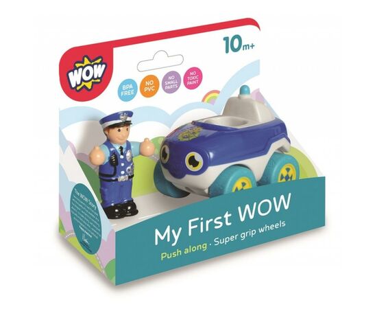 Развивающая игрушка Wow Toys Полицейская машина Бобби (10407), изображение 5 Развивающая игрушка Wow Toys Полицейская машина Бобби (10407), изображение 5
