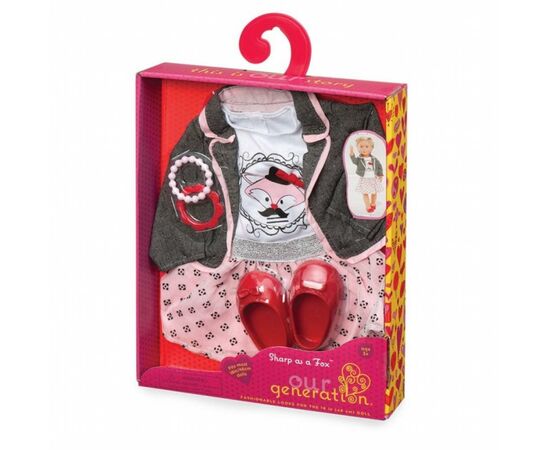 Аксессуар к кукле Our Generation Куртка с юбкой (BD30117Z), изображение 3 Аксессуар к кукле Our Generation Куртка с юбкой (BD30117Z), изображение 3