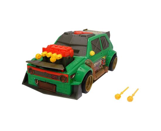 Машина Dickie Toys VW Гольф 1 GTI. Стреляющие звезды , с функцией стрельбы, зву (3755003)