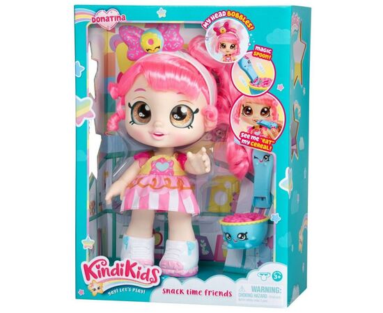 Кукла Kindi Kids Донатина SNACK TIME FRIENDS (50006), изображение 4 Кукла Kindi Kids Донатина SNACK TIME FRIENDS (50006), изображение 4