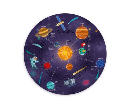 Развивающая игрушка Janod Магнитная карта Солнечная система (J05462), изображение 4 Развивающая игрушка Janod Магнитная карта Солнечная система (J05462), изображение 4
