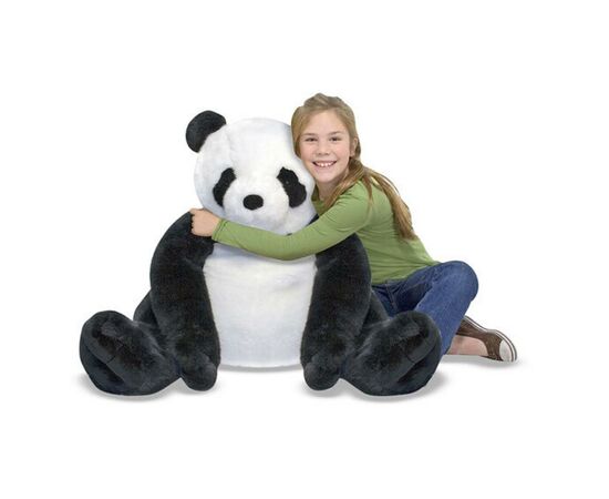 Мягкая игрушка Melissa&Doug Гигантская плюшевая панда, 76 см (MD3990), изображение 2 Мягкая игрушка Melissa&Doug Гигантская плюшевая панда, 76 см (MD3990), изображение 2