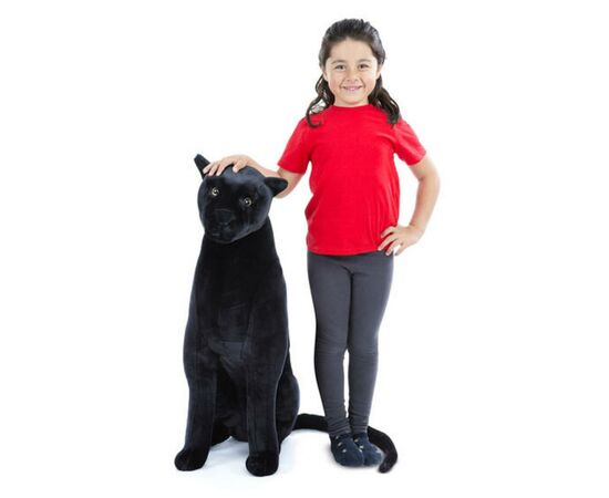 Мягкая игрушка Melissa&Doug Плюшевая пантера, 91 см (MD8845), изображение 3 Мягкая игрушка Melissa&Doug Плюшевая пантера, 91 см (MD8845), изображение 3