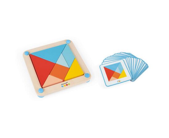 Развивающая игрушка Janod Танграм (J05070), изображение 4 Развивающая игрушка Janod Танграм (J05070), изображение 4