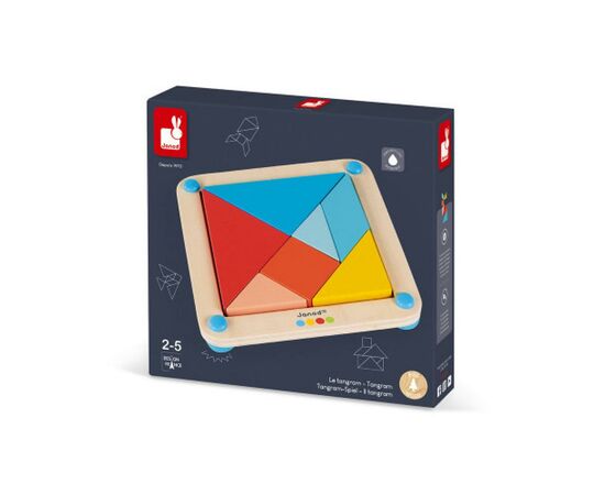 Развивающая игрушка Janod Танграм (J05070), изображение 7 Развивающая игрушка Janod Танграм (J05070), изображение 7