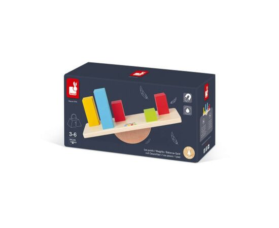 Развивающая игрушка Janod Вес (J05063), изображение 5 Развивающая игрушка Janod Вес (J05063), изображение 5