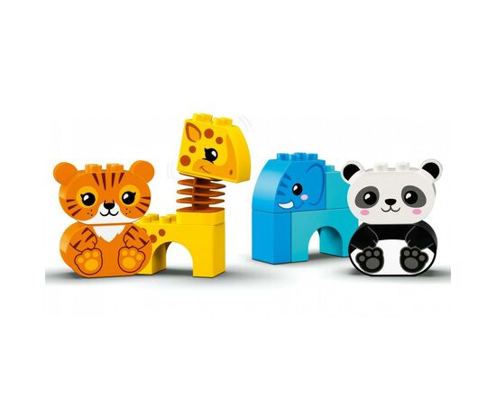Конструктор LEGO DUPLO My First Потяг з тваринами (10955), зображення 4 Конструктор LEGO DUPLO My First Потяг з тваринами (10955), зображення 4