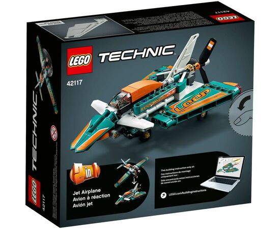 Конструктор LEGO Technic Спортивный самолет 154 деталей (42117), изображение 6 Конструктор LEGO Technic Спортивный самолет 154 деталей (42117), изображение 6