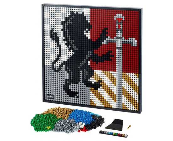 Конструктор LEGO Art Гаррі Поттер Герби Гоґвортсу 4249 деталей (31201), зображення 2 Конструктор LEGO Art Гаррі Поттер Герби Гоґвортсу 4249 деталей (31201), зображення 2