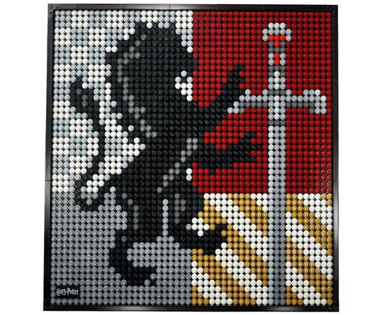 Конструктор LEGO Art Гаррі Поттер Герби Гоґвортсу 4249 деталей (31201), зображення 5 Конструктор LEGO Art Гаррі Поттер Герби Гоґвортсу 4249 деталей (31201), зображення 5