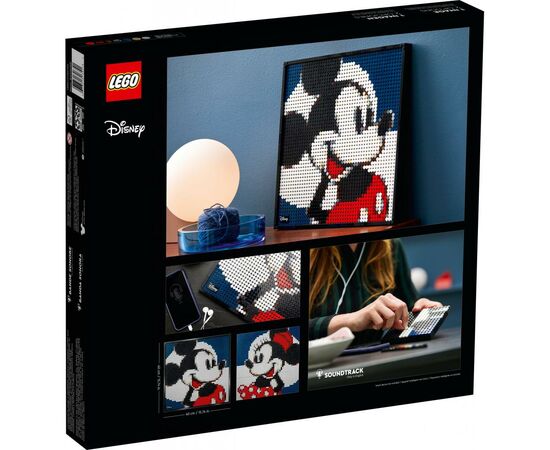 Конструктор LEGO Art Диснеевский Микки Маус 2658 деталей (31202), изображение 5 Конструктор LEGO Art Диснеевский Микки Маус 2658 деталей (31202), изображение 5