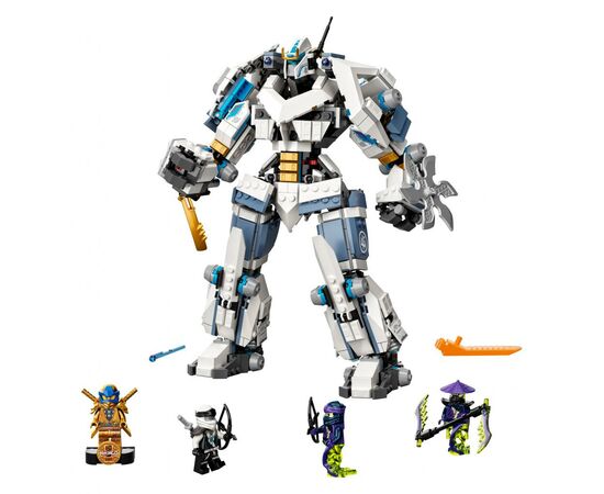 Конструктор LEGO Ninjago Битва робота-титана Зейна 840 деталей (71738), зображення 2 Конструктор LEGO Ninjago Битва робота-титана Зейна 840 деталей (71738), зображення 2