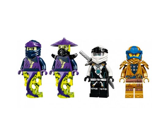 Конструктор LEGO Ninjago Битва робота-титана Зейна 840 деталей (71738), зображення 3 Конструктор LEGO Ninjago Битва робота-титана Зейна 840 деталей (71738), зображення 3