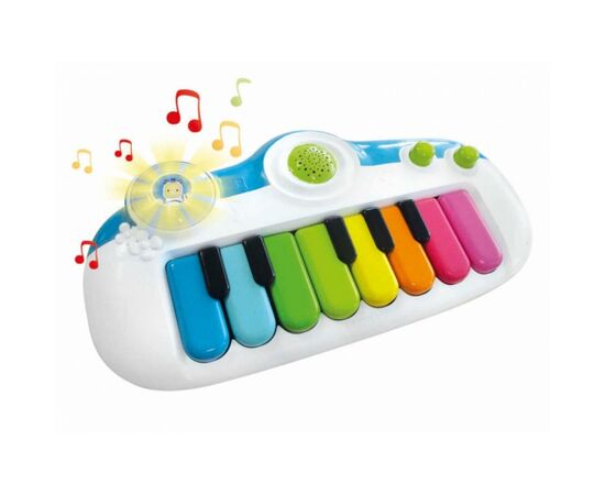 Розвиваюча іграшка Smoby Cotoons Піаніно зі звуковим і світловим ефектами (110506), зображення 3 Розвиваюча іграшка Smoby Cotoons Піаніно зі звуковим і світловим ефектами (110506), зображення 3