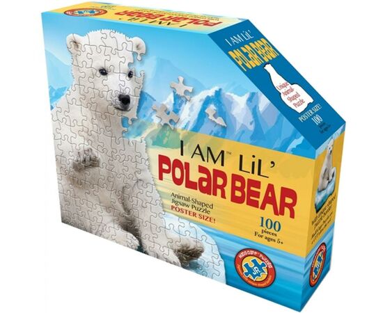 Пазл I AM Полярный медведь 100шт (4010)