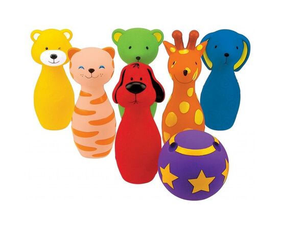 Розвиваюча іграшка K’S KIDS Боулінг кольоровий (KA10366-PG)