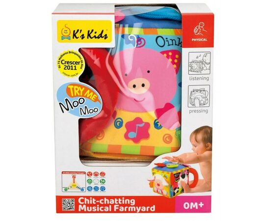 Розвиваюча іграшка K’S KIDS Ферма з музичними ефектами (KA10603-GB), зображення 3 Розвиваюча іграшка K’S KIDS Ферма з музичними ефектами (KA10603-GB), зображення 3