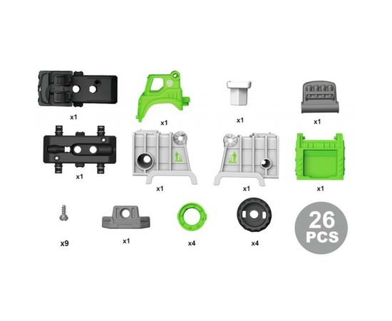 Конструктор Diy Spatial Creativity Мусоровоз (CJ-1614182), изображение 3 Конструктор Diy Spatial Creativity Мусоровоз (CJ-1614182), изображение 3