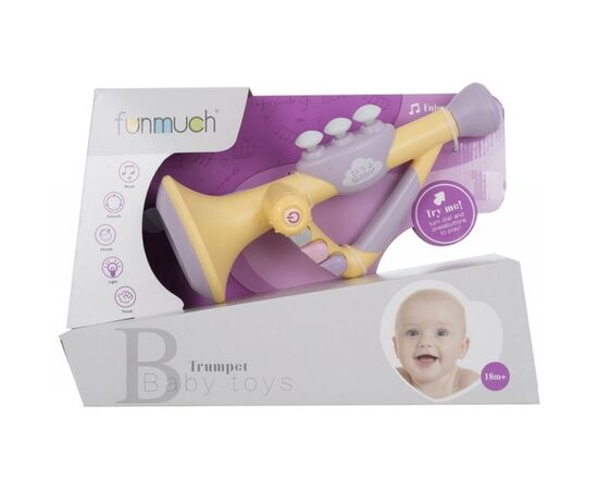 Развивающая игрушка Funmuch Труба со световыми эффектами (FM777-1), изображение 2