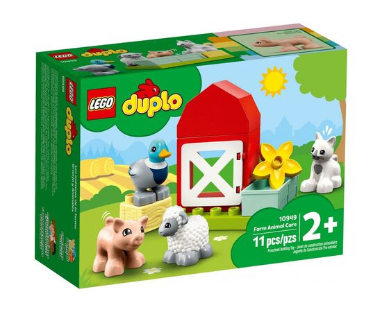 Конструктор LEGO Duplo Уход за животными на ферме (10949)