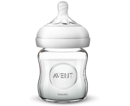 Пляшечка для годування Philips AVENT Natural 120 мл скляна (SCF051/17)