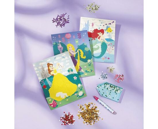 Набор для творчества Totum Бриллиантовая аппликация. Принцессы Диснея (44227), изображение 2 Набор для творчества Totum Бриллиантовая аппликация. Принцессы Диснея (44227), изображение 2