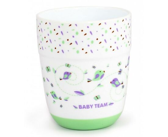 Набор детской посуды Baby Team тарелка мелкая, тарелка глубокая, чашка (6093), изображение 4 Набор детской посуды Baby Team тарелка мелкая, тарелка глубокая, чашка (6093), изображение 4