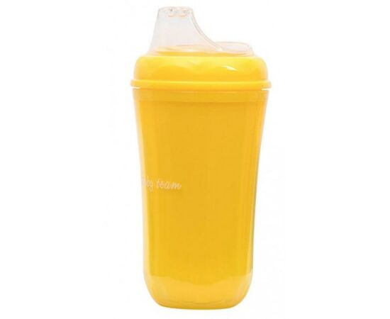 Поильник-непроливайка Baby Team с силиконовым носиком 6мес+ 250 мл (5012), изображение 2 Поильник-непроливайка Baby Team с силиконовым носиком 6мес+ 250 мл (5012), изображение 2