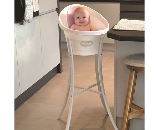 Ванночка Shnuggle White/Pink (SHN-PPB-WPK), зображення 4 Ванночка Shnuggle White/Pink (SHN-PPB-WPK), зображення 4